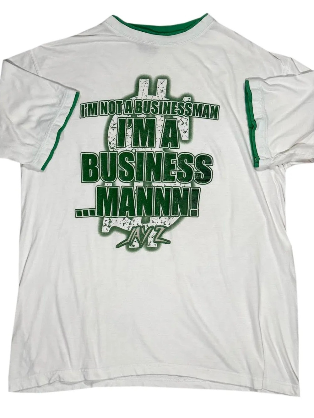 Vintage Jay Z I'm Not A Businessman, I'm A Business... Man T Shirt (Size XL)
